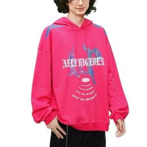 Aelfric Eden Pink Graphic Hoodie